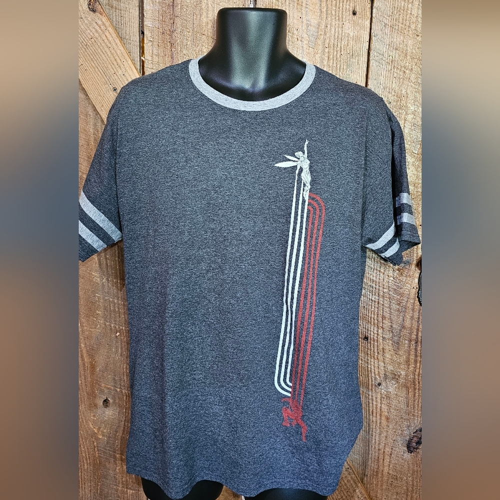 Marvel Ant Man and the Wasp Gray Lootwear T-Shirt Adult L Comics EUC